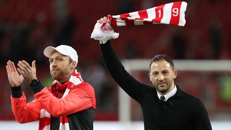 Domenico Tedesco war eineinhalb Jahre Trainer bei Spartak Moskau.