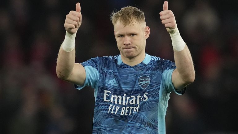 PLATZ 4: Aaron Ramsdale (FC Arsenal) - neuer Marktwert: 32,4 Millionen Euro; alter Marktwert: 19,26 Millionen Euro | Zugewinn: 13,14 Millionen Euro