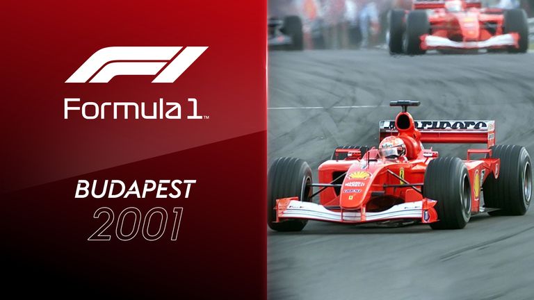 Ungarn 2001: Formel-1-Champion Michael Schumacher. 