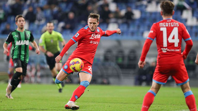 Der SSC Neapel verspielt gegen Sassuolo eine Zwei-Tore-Führung