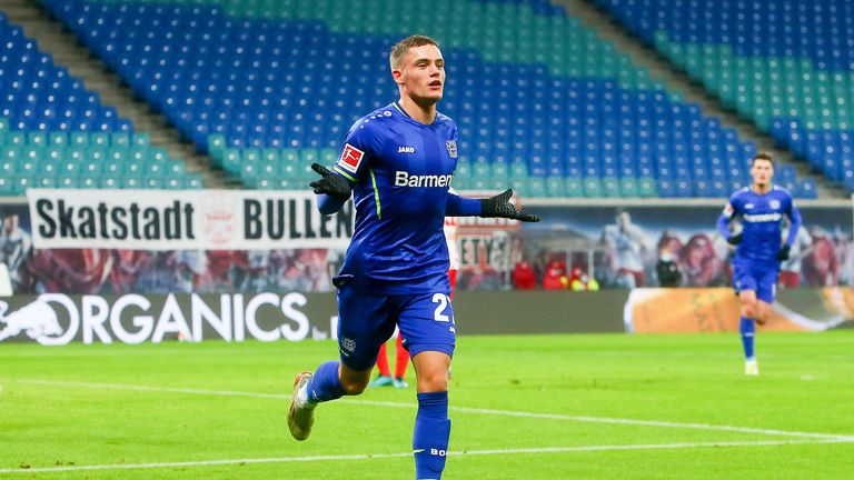 Platz 17: Florian Wirtz (18), Bayer Leverkusen, neuer Marktwert: 87,7 Millionen Euro, alter Marktwert: 72,24 Millionen Euro, Zugewinn: 15,46 Millionen Euro