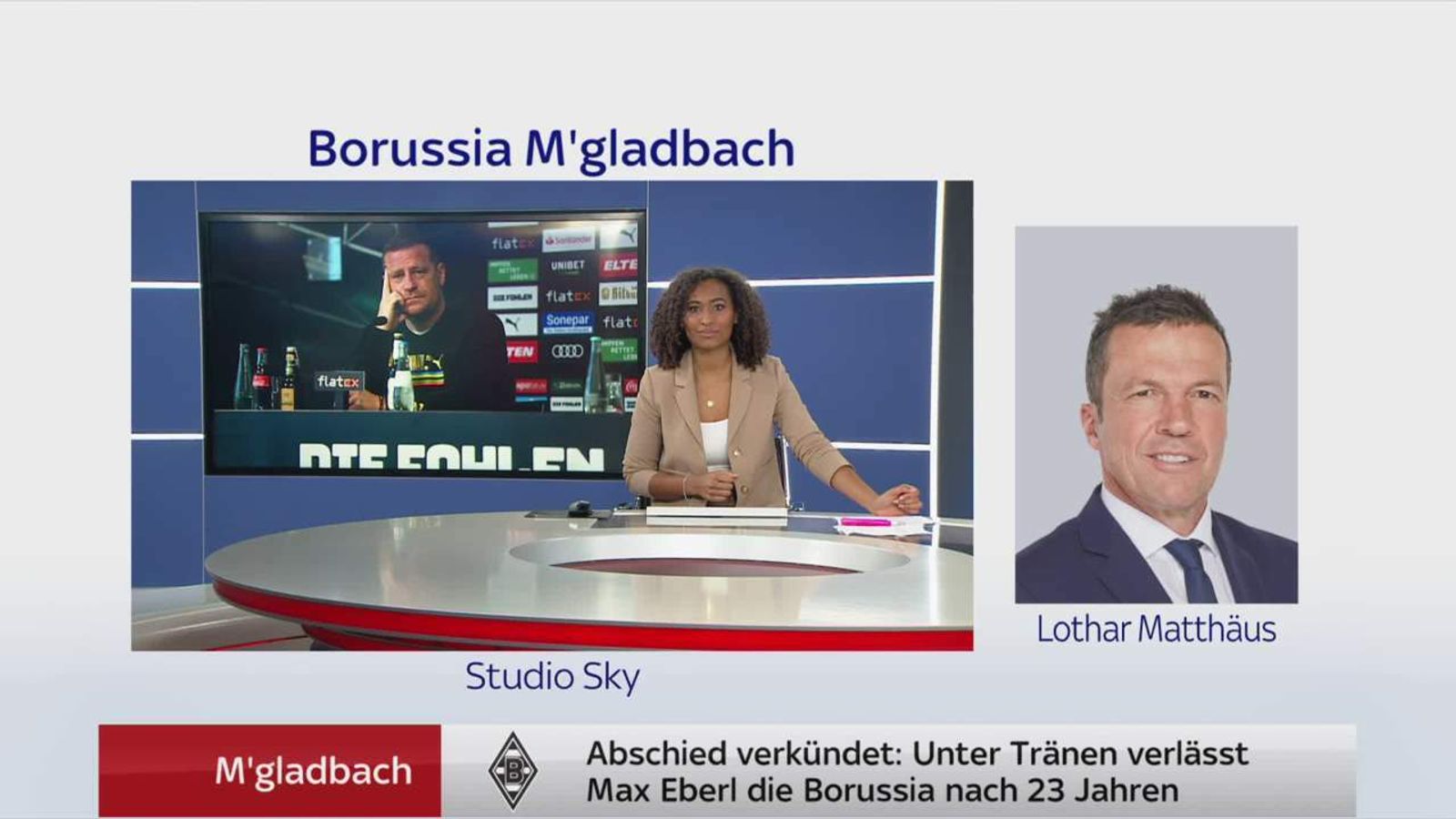 Gladbach Video: Lothar Matthäus über das Eberl-Aus in Gladbach ...