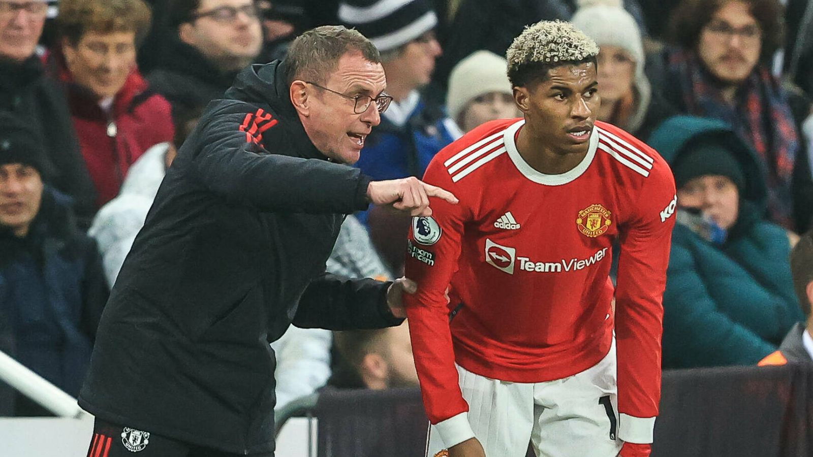 Manchester United: United-Spieler unzufrieden mit Rangnick? Rashford ...