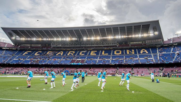 2. Camp Nou (FC Barcelona/ Spanien) 4.53