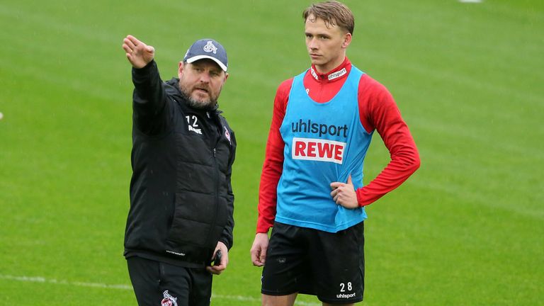Steffen Baumgart (l.) zieht ein positives Fazit in Köln.