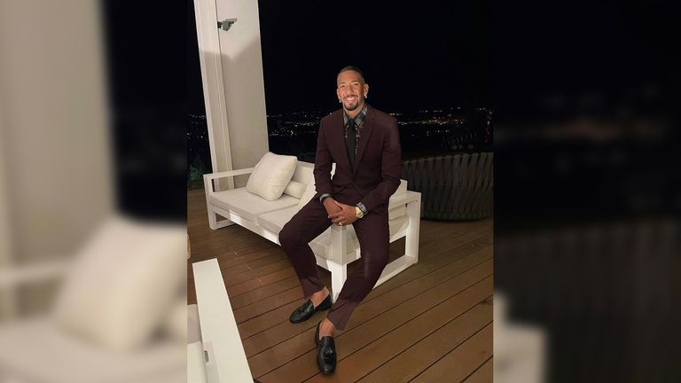 Jerome Boateng hat sich für Silvester gewohnt in Schale geworfen. Quelle: Instagram/jeromeboateng