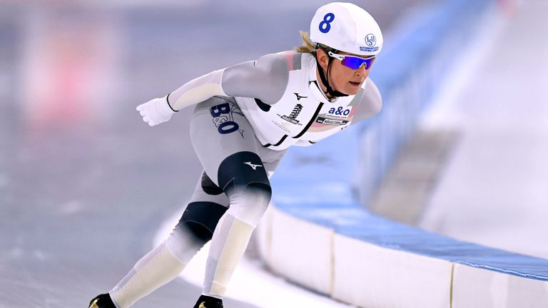 Claudia Pechstein steht in Peking vor ihren achten Olympischen Spiele.