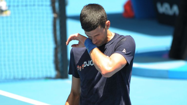 Die Kritik an Novak Djokovic wächst.