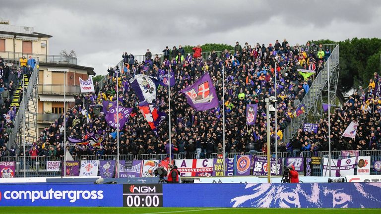 Das Stadio Carlo Castellani in Empoli schnitt bei den Fans nicht sonderlich gut ab.