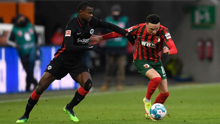 FC Augsburg gegen Eintracht Frankfurt.