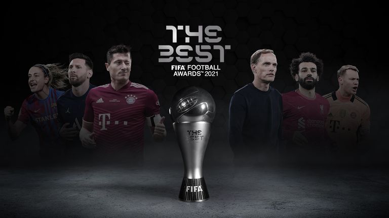 Wer wird FIFA Weltfußballer 2021? Sky zeigt die Verleihung der The Best FIFA Football Awards am 17. Januar live im kostenlosen Stream!