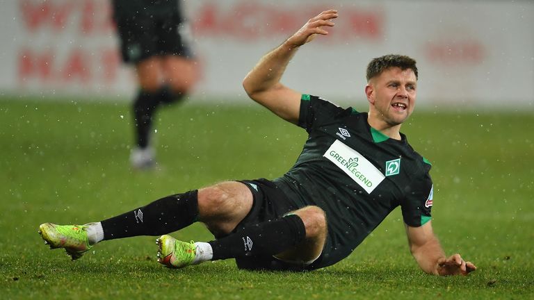 Niclas Füllkrug wird Werder Bremen zum Rückrunden-Auftakt wohl fehlen.