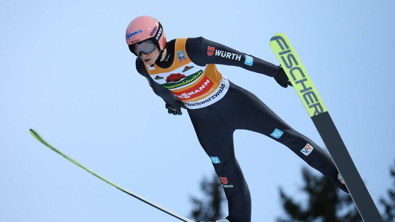 Karl Geiger misslingt die Olympia-Generalprobe.