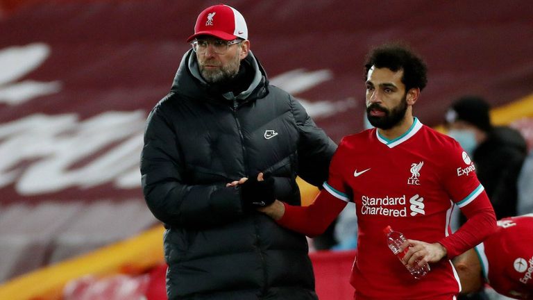 Jürgen Klopp möchte Stürmerstar Mo Salah gerne weiter an Liverpool binden.