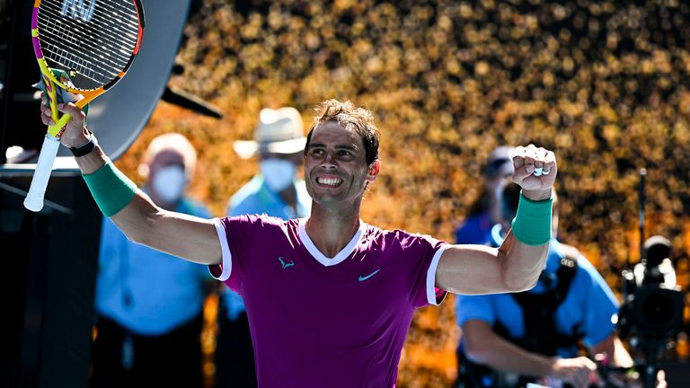 Rafael Nadal steht bei den Australian Open souverän in Runde zwei.