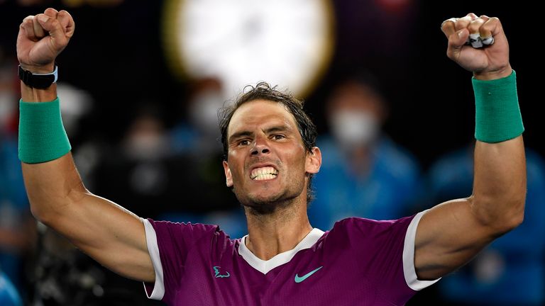 Rafael Nadal steht erneut im Finale der Australian Open.