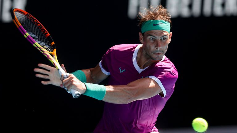 Rafael Nadal steht im Viertelfinale der Australian Open. 