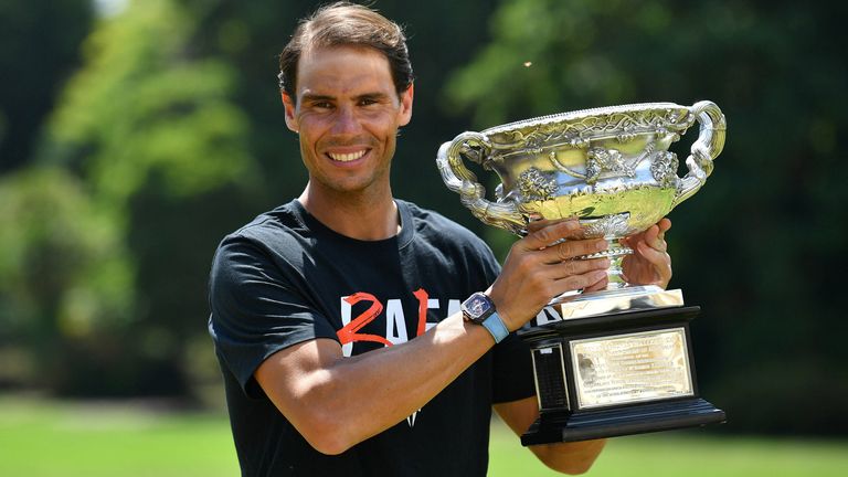 Rafael Nadal holt bei den Australian Open seinen 21. Grand-Slam-Titel.