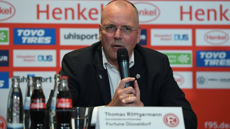  Thomas Röttgermann verlässt Fortuna Düsseldorf im Frühjahr.