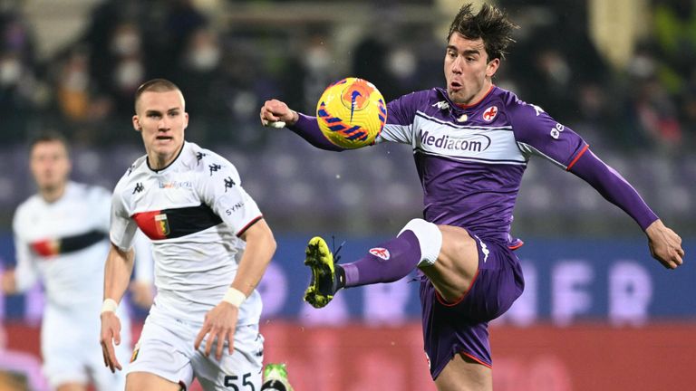 Dusan Vlahovic wechselt von Florenz zu Juventus.