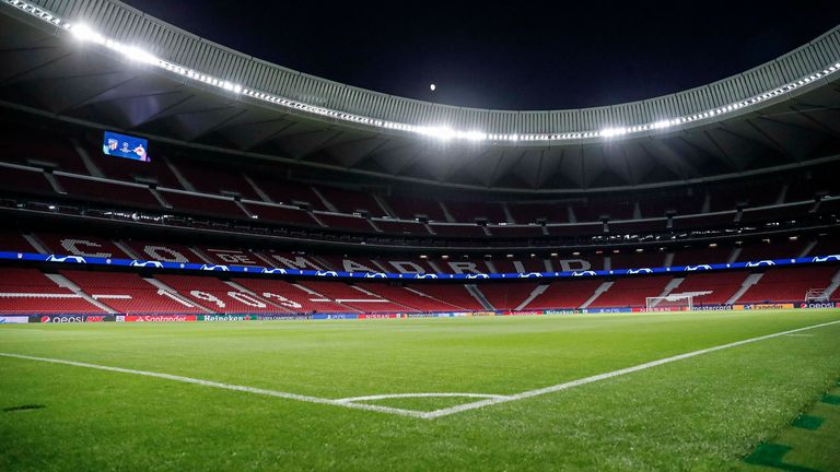 10. Wanda Metropolitano (Atletico Madrid/Spanien) 4.47