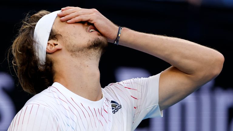 Alexander Zverev scheidet bei den Australian Open sang- und klanglos aus.