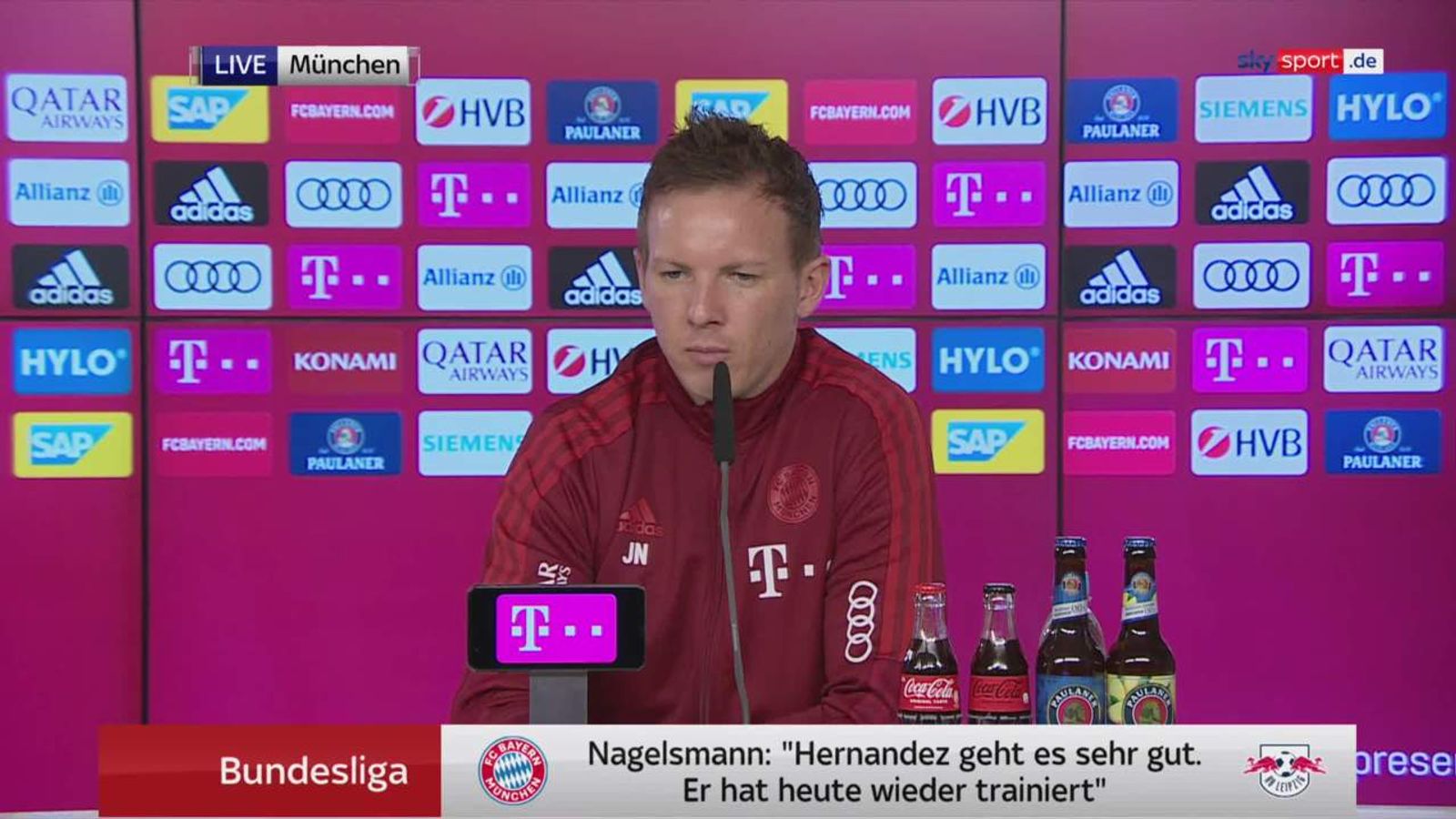 Fc Bayern Video Julian Nagelsmann über Marcel Sabitzer Fußball News Sky Sport 