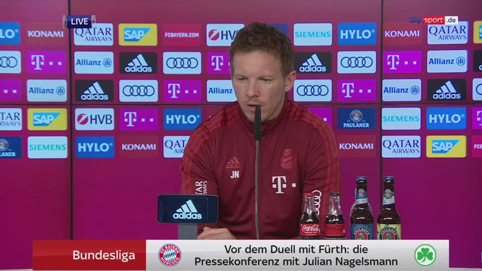 Fc Bayern Video Nagelsmann Mit Personal Update Zu Davies Musiala And Co Fußball News Sky Sport