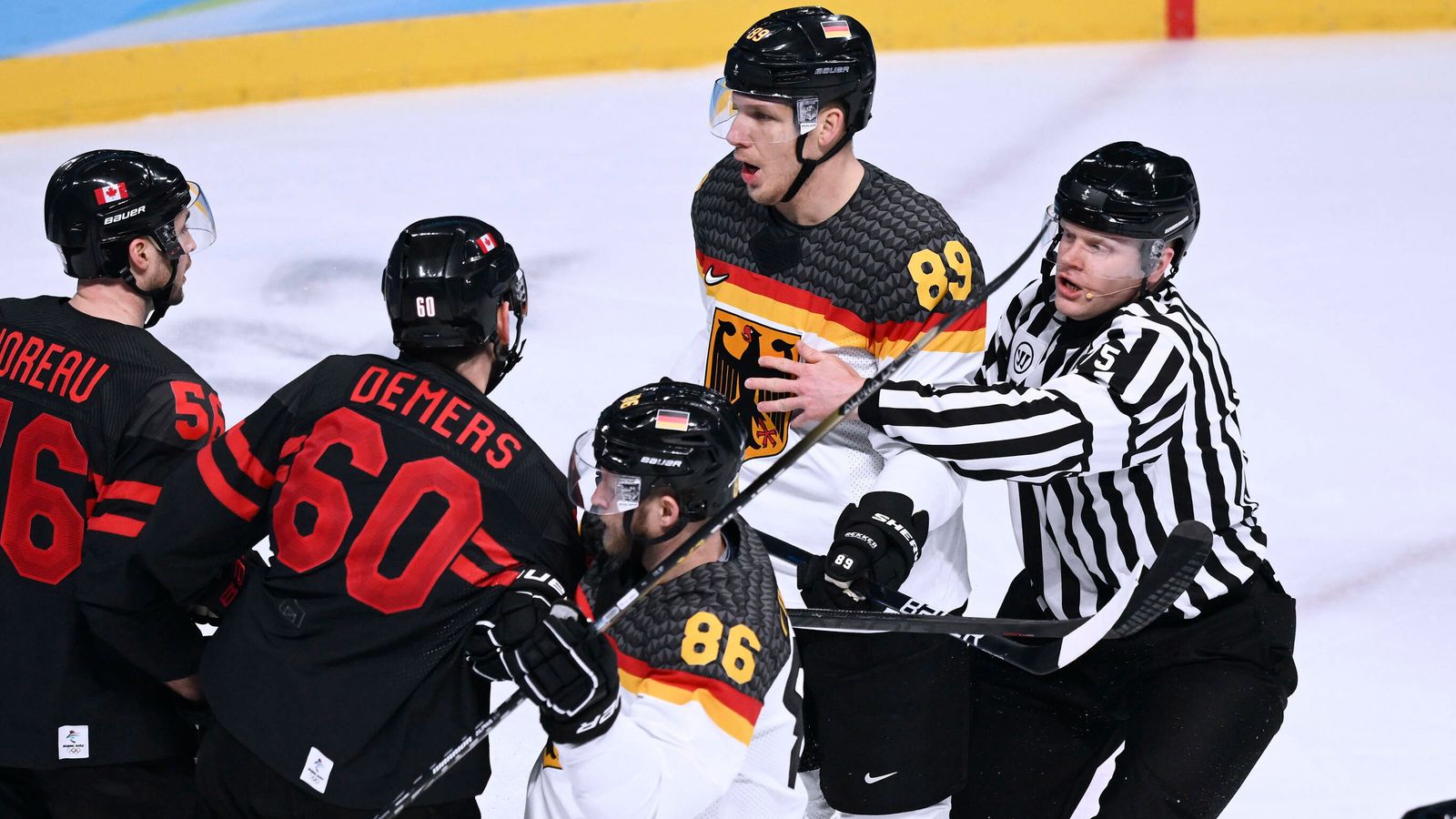 Olympia 2022 News Deutschland verliert gegen Kanada im Eishockey Olympia News Sky Sport