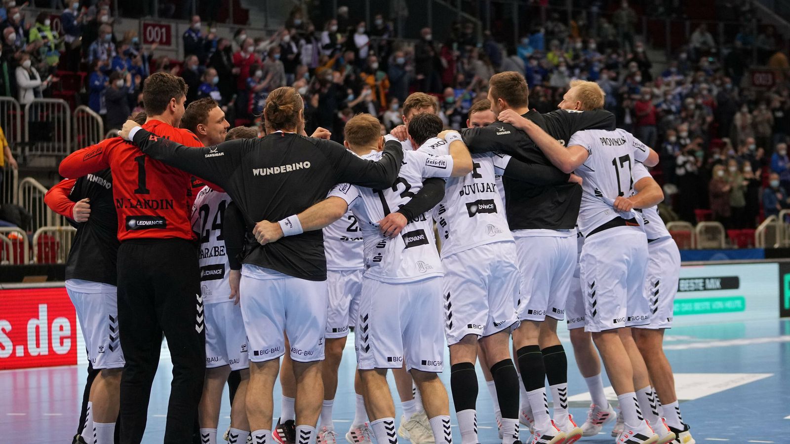 Handball News: Kiel célèbre sa victoire lors de son premier match à domicile en 2022 |  l’actualité du handball
