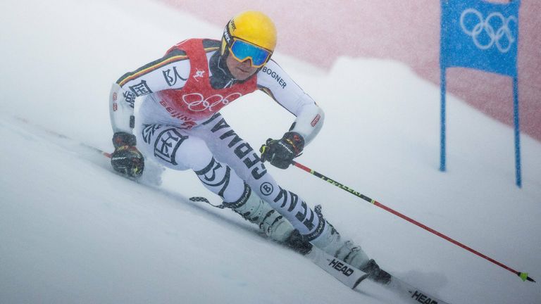 Für Alexander Schmid war das Rennen gleich wieder beendet.