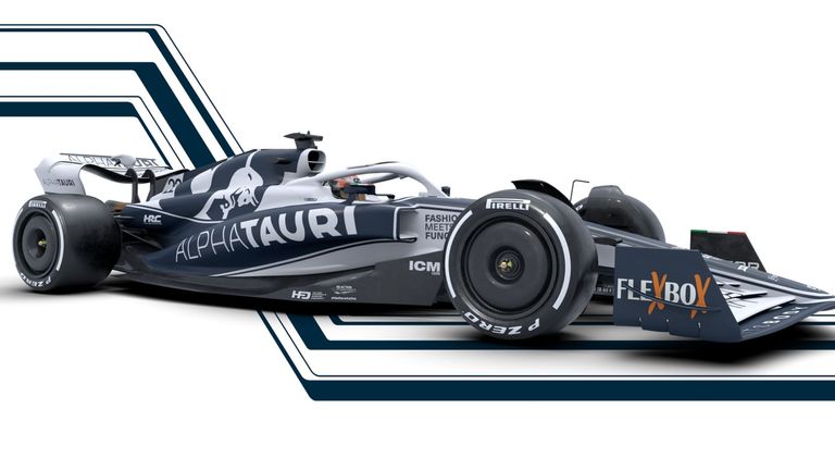 So sieht der neue AT03 von AlphaTauri aus (Quelle: scuderia.alphatauri.com)