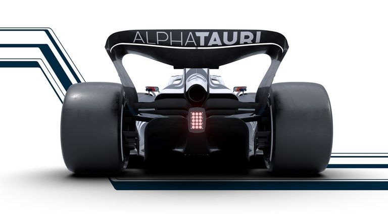 So sieht der neue AT03 von AlphaTauri aus (Quelle: scuderia.alphatauri.com)