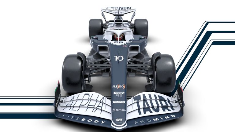 So sieht der neue AT03 von AlphaTauri aus (Quelle: scuderia.alphatauri.com)