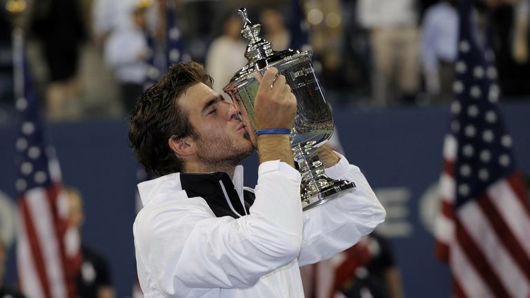 Juan Martin del Potro gewinnt 2009 die US Open.