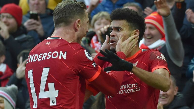 Der FC Liverpool besiegt Norwich City.