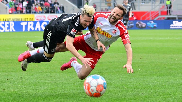 Jahn Regensburg und Fortuna Düsseldorf trennen sich mit einem Remis