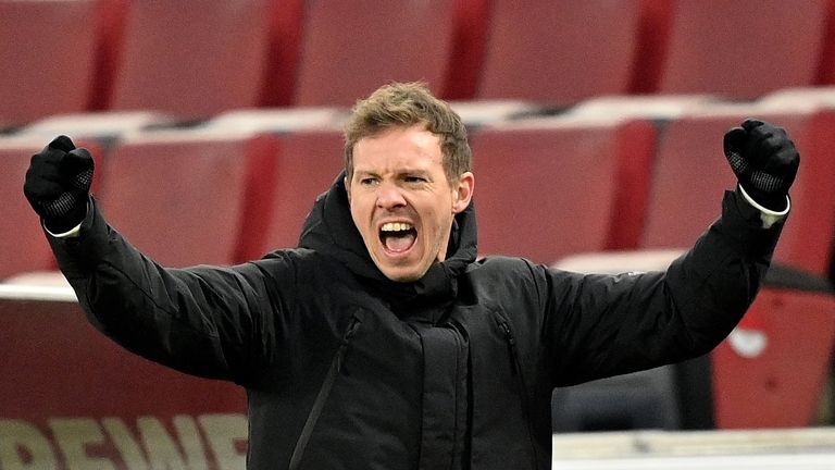 Julian Nagelsmann ist seit Sommer Trainer beim FC Bayern.