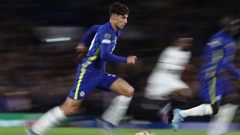 Champions League: Kai Havertz erzielte früh das 1:0 für Chelsea im Achtelfinalhinspiel gegen Lille. 