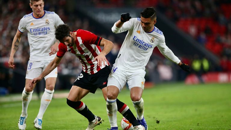Real Madrid ist gegen Athletic Bilbao aus dem Pokal ausgeschieden.