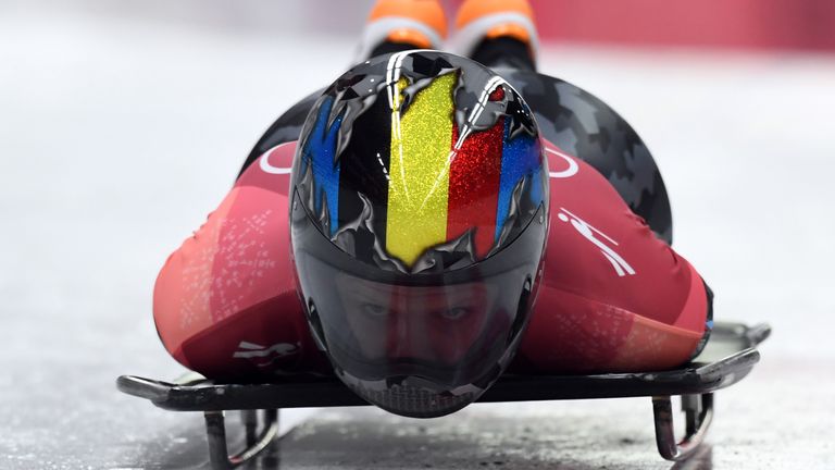 Skeleton-Fahrerin Kim Meylemans ist derzeit isoliert.