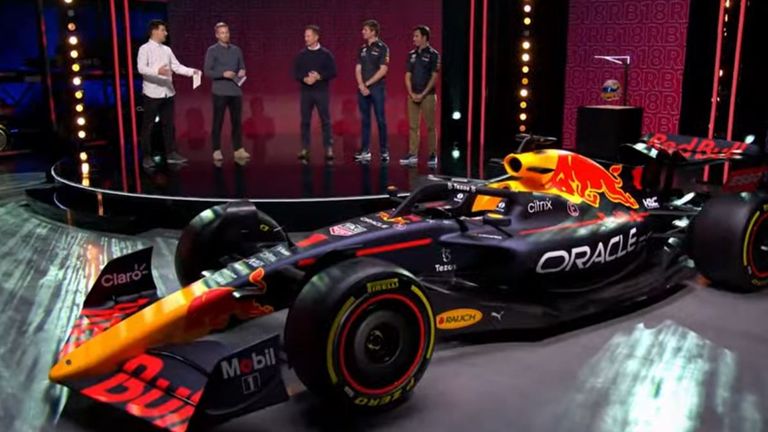 Das neue Auto von Red Bull (Quelle: Oracle Red Bull Racing).