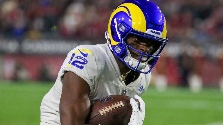 NFL-Star Van Jefferson nennt seinen Sohn Champ.