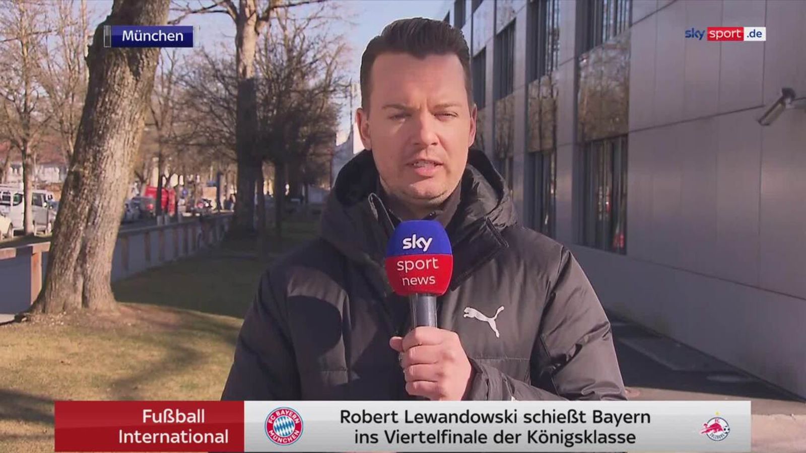 FC Bayern Video: Statement In Richtung CL-Viertelfinale - Lewy überragt ...