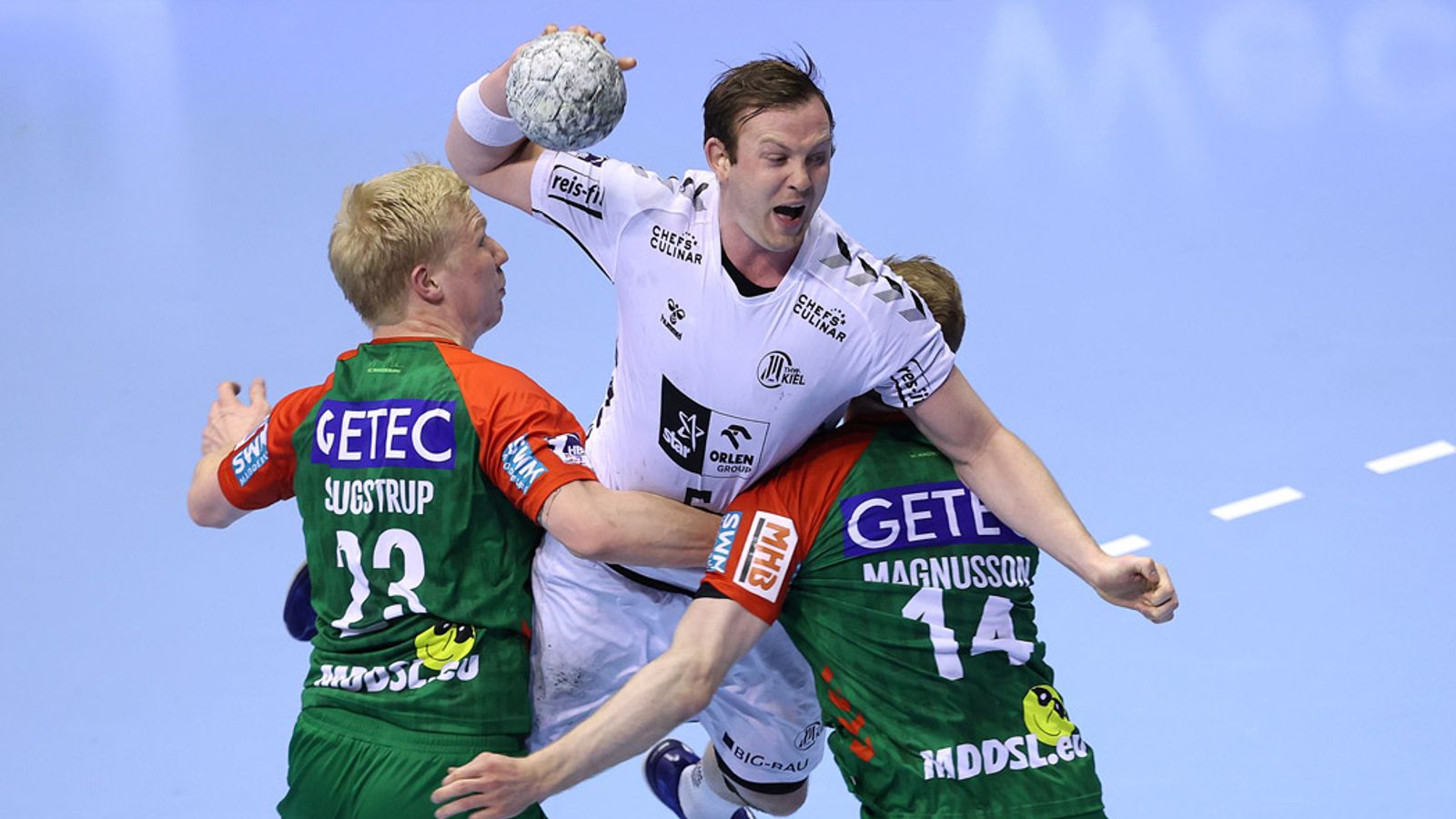 Handball DHB-Pokal Final Four live im TV and Stream THW Kiel gegen TBV Lemgo Handball News Sky Sport
