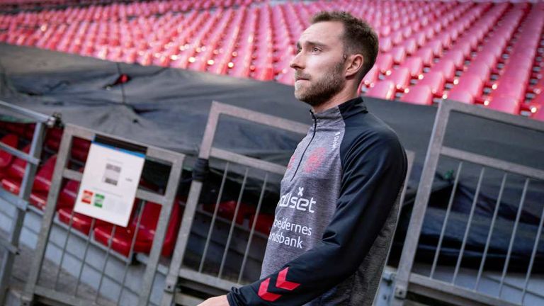 Ausgerechnet am Ort des Zusammenbruchs: So lief das emotionale Heim-Comeback von Dänemarks Christian Eriksen.