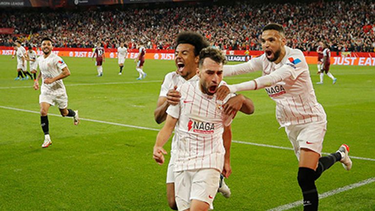 Der FC Sevilla hat den ersten Schritt Richtung EL-Viertelfinale gemacht.