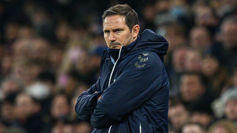 Frank Lampard steckt mit dem FC Everton im Abstiegskampf.