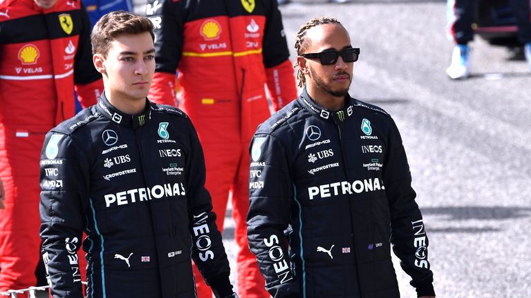 Als stärkstes Fahrer-Duo schätzt ihr Russell/Hamilton dieses Saison ein. Mercedes-Fahrer führen mit 39% vor Leclerc/Sainz (29%) und Verstappen/Perez (24%).