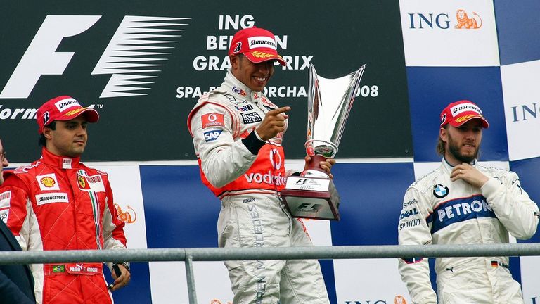 Meiste Podiums-Plätze: Lewis Hamilton (Mercedes) - Insgesamt stand Hamilton (l.) 182 Mal auf dem Siegerpodest – so oft wie kein anderer.